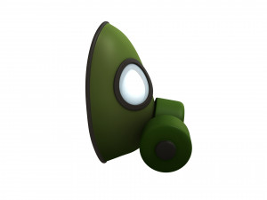 gas mask Modello 3D