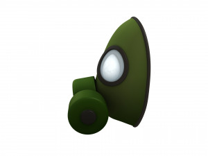 gas mask Modello 3D