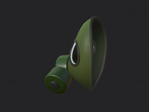gas mask Modello 3D