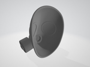 gas mask Modello 3D