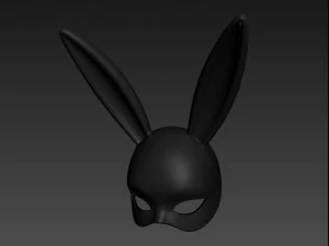 rabbit mask 3D Model