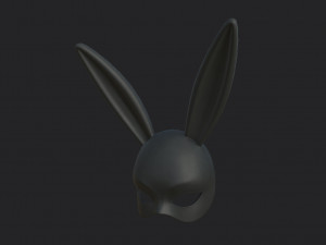 rabbit mask 3D Модель