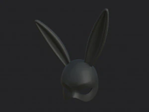 rabbit mask 3D Model