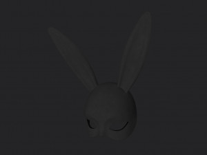 rabbit mask 3D Модель