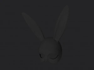 rabbit mask 3D Model