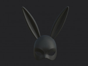 rabbit mask 3D Модель