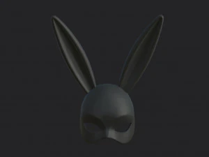 rabbit mask 3D Model