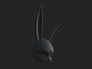 rabbit mask 3D Модель