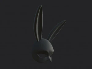 rabbit mask 3D Model