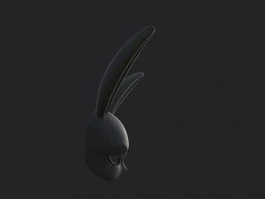 rabbit mask 3D Model