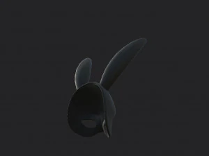 rabbit mask 3D Model