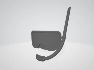 diving mask 3D Model