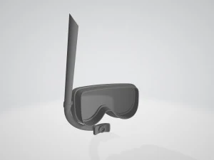 diving mask 3D Model