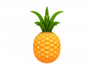 pineapple Modelo 3D
