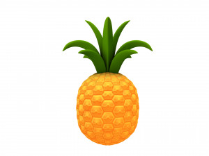 pineapple Modelo 3D