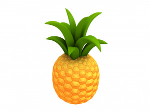 pineapple Modelo 3D
