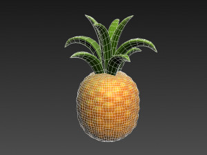 pineapple Modelo 3D