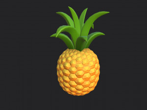 pineapple Modelo 3D