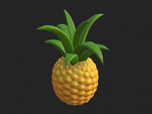 pineapple Modelo 3D
