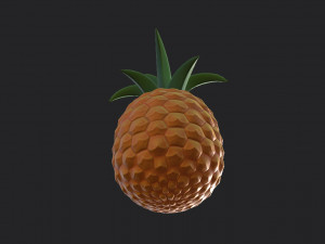 pineapple Modelo 3D