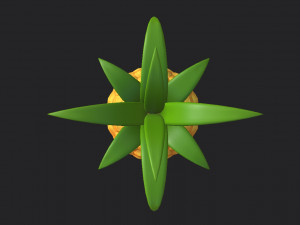 pineapple Modelo 3D