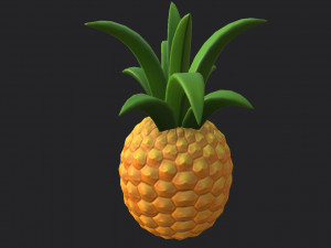 pineapple Modelo 3D