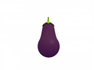 eggplant 3D Model