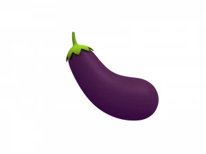eggplant 3D Model