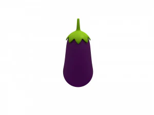 eggplant 3D Model