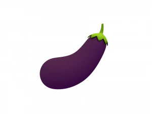 eggplant 3D Model