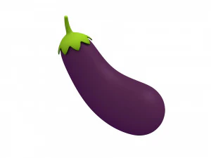 eggplant 3D Model