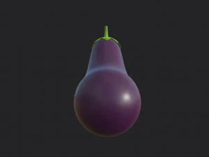 eggplant 3D Model