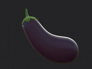 eggplant 3D Model
