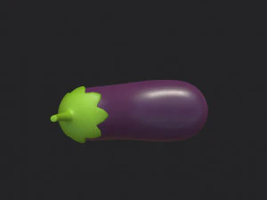 eggplant 3D Model