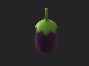 eggplant 3D Модель