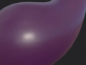 eggplant 3D Model