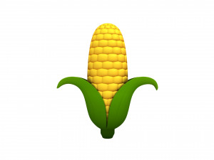 corn Model 3D