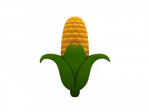 トウモロコシ 3Dモデル