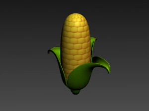 トウモロコシ 3Dモデル
