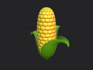 corn Model 3D