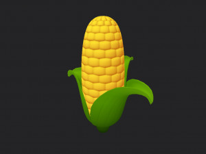 corn Model 3D