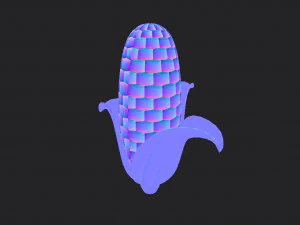 トウモロコシ 3Dモデル