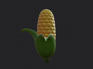 corn Model 3D