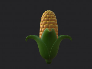corn Model 3D