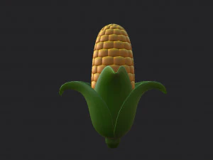 トウモロコシ 3Dモデル