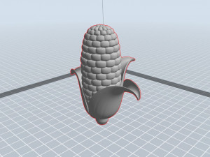 corn Model 3D