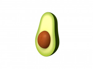 avocado 3Dモデル
