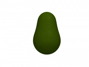 avocado Modelo 3D