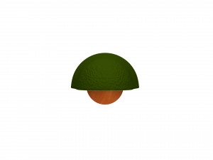 avocado Modelo 3D