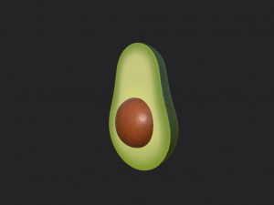 avocado Modelo 3D